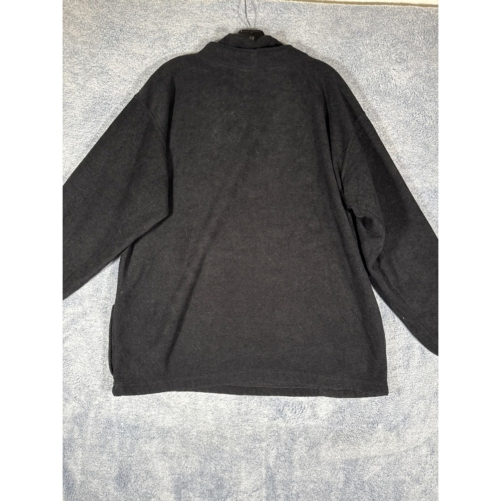 Vintage Disneyland Mickey Mouse Fleece Pullover Black 1955 Classic Large USA - Picture 6 of 10